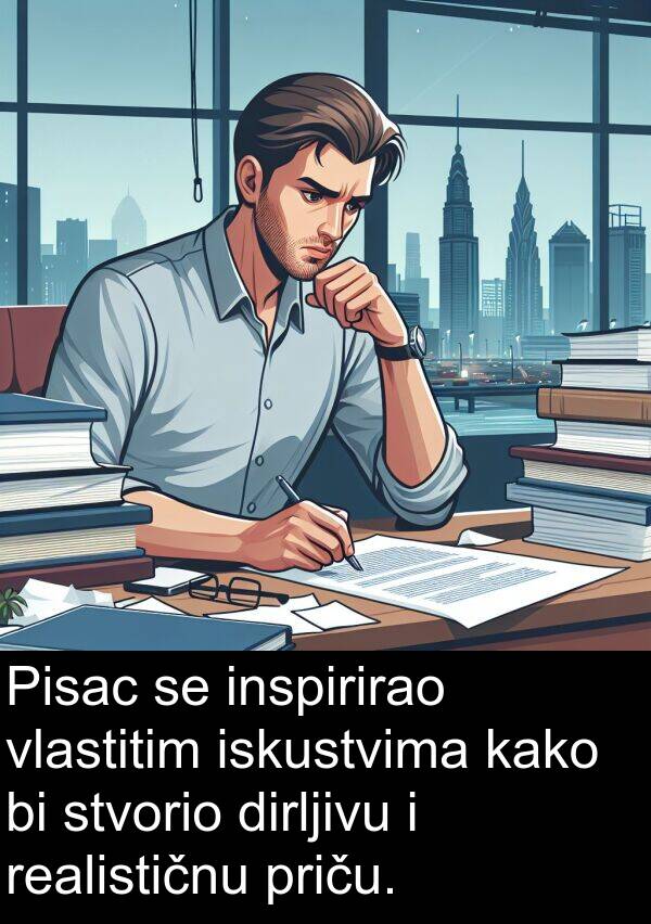 dirljivu: Pisac se inspirirao vlastitim iskustvima kako bi stvorio dirljivu i realističnu priču.