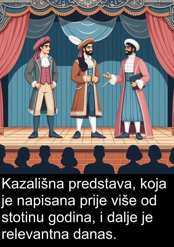 napisana: Kazališna predstava, koja je napisana prije više od stotinu godina, i dalje je relevantna danas.