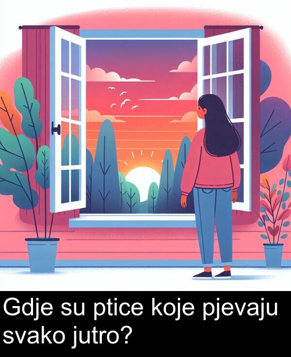 koje: Gdje su ptice koje pjevaju svako jutro?