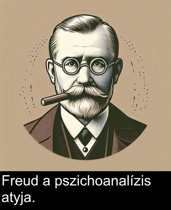 pszichoanalízis: Freud a pszichoanalízis atyja.