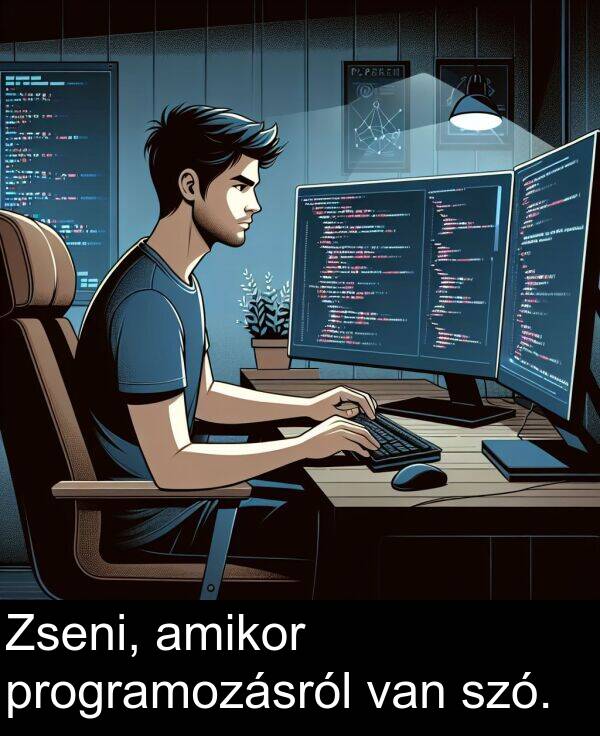 programozásról: Zseni, amikor programozásról van szó.