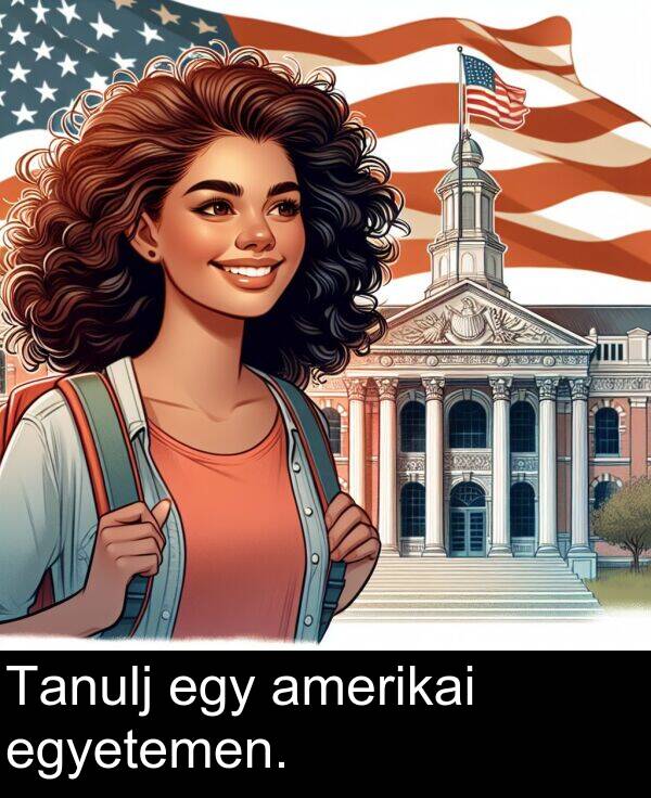 amerikai: Tanulj egy amerikai egyetemen.