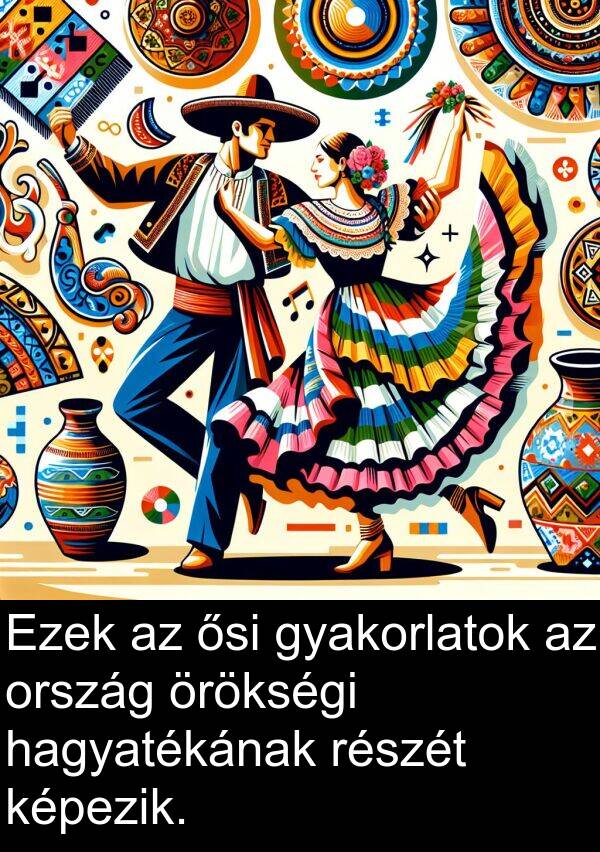 hagyatékának: Ezek az ősi gyakorlatok az ország örökségi hagyatékának részét képezik.