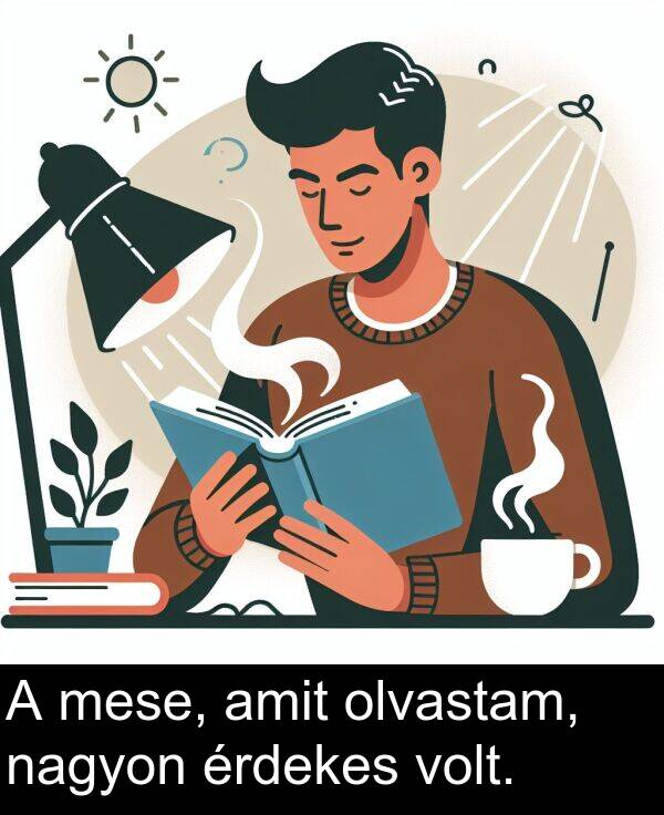 mese: A mese, amit olvastam, nagyon érdekes volt.