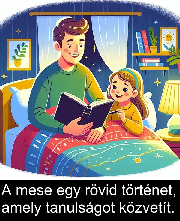 mese: A mese egy rövid történet, amely tanulságot közvetít.