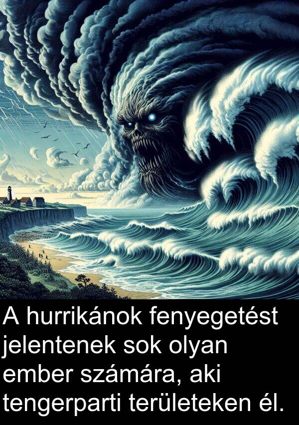 hurrikánok: A hurrikánok fenyegetést jelentenek sok olyan ember számára, aki tengerparti területeken él.