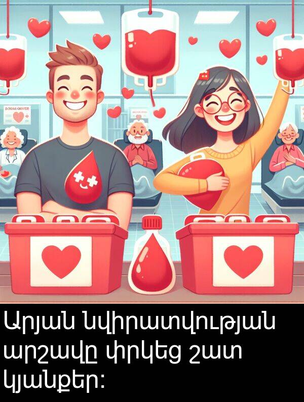 փրկեց: Արյան նվիրատվության արշավը փրկեց շատ կյանքեր։