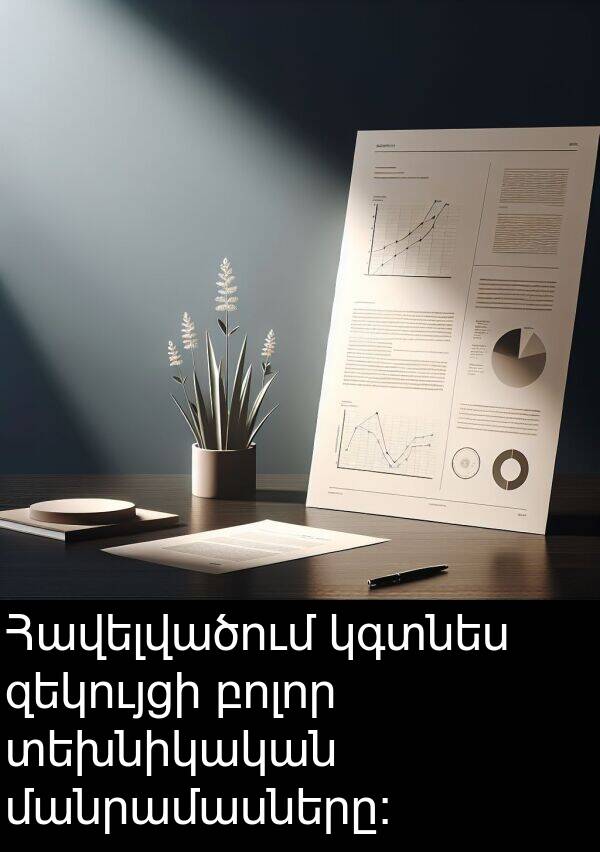 բոլոր: Հավելվածում կգտնես զեկույցի բոլոր տեխնիկական մանրամասները։
