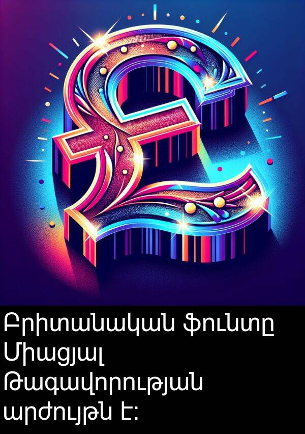ֆունտը: Բրիտանական ֆունտը Միացյալ Թագավորության արժույթն է։
