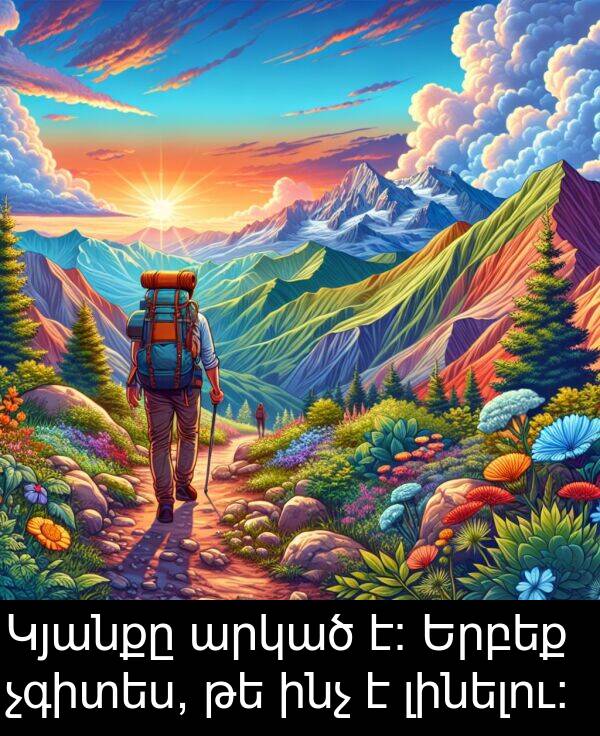 ինչ: Կյանքը արկած է: Երբեք չգիտես, թե ինչ է լինելու: