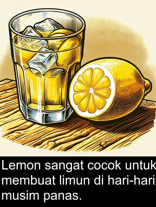 limun: Lemon sangat cocok untuk membuat limun di hari-hari musim panas.