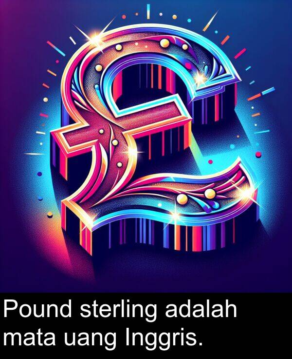 mata: Pound sterling adalah mata uang Inggris.