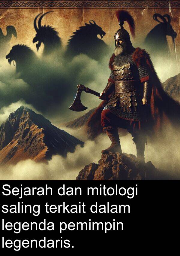 saling: Sejarah dan mitologi saling terkait dalam legenda pemimpin legendaris.