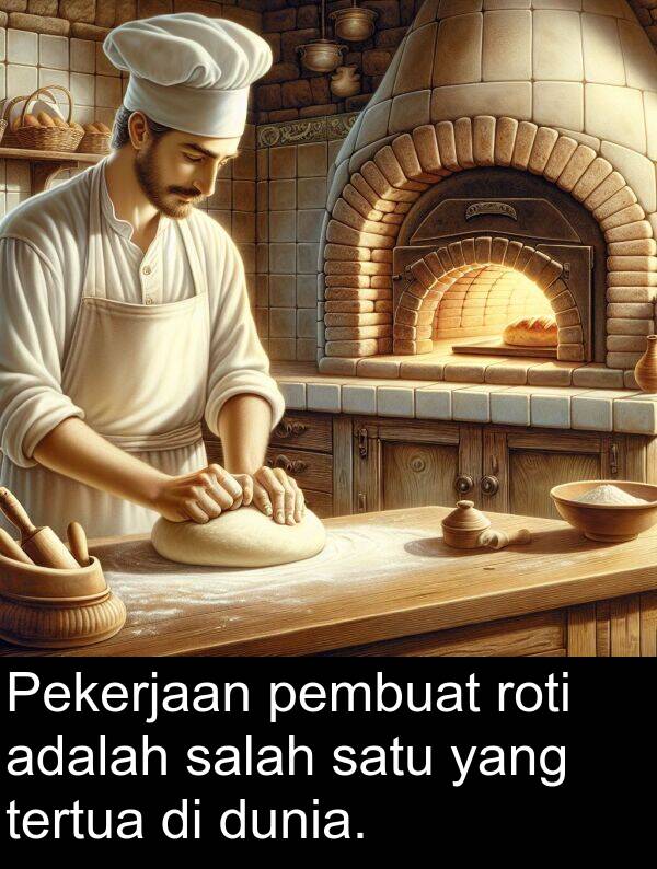 roti: Pekerjaan pembuat roti adalah salah satu yang tertua di dunia.