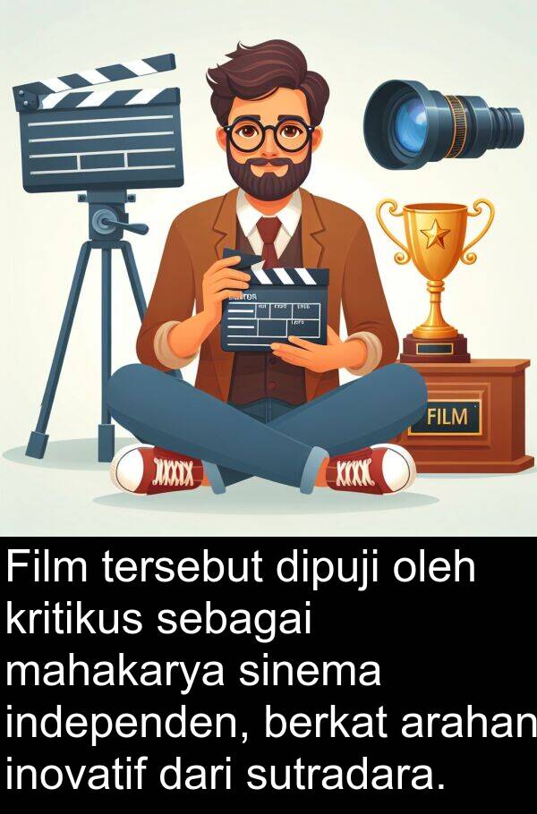mahakarya: Film tersebut dipuji oleh kritikus sebagai mahakarya sinema independen, berkat arahan inovatif dari sutradara.
