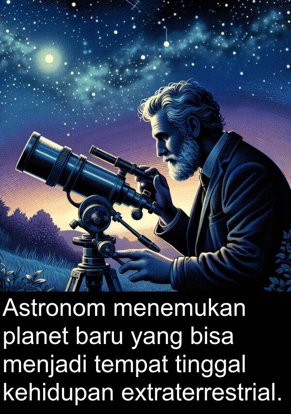 kehidupan: Astronom menemukan planet baru yang bisa menjadi tempat tinggal kehidupan extraterrestrial.