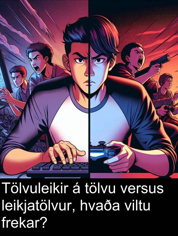 versus: Tölvuleikir á tölvu versus leikjatölvur, hvaða viltu frekar?