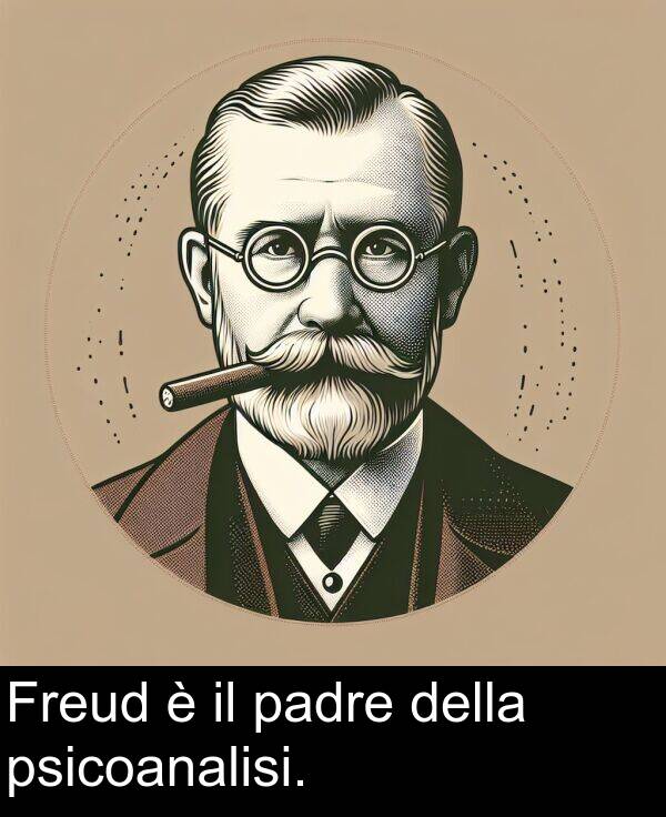 della: Freud è il padre della psicoanalisi.