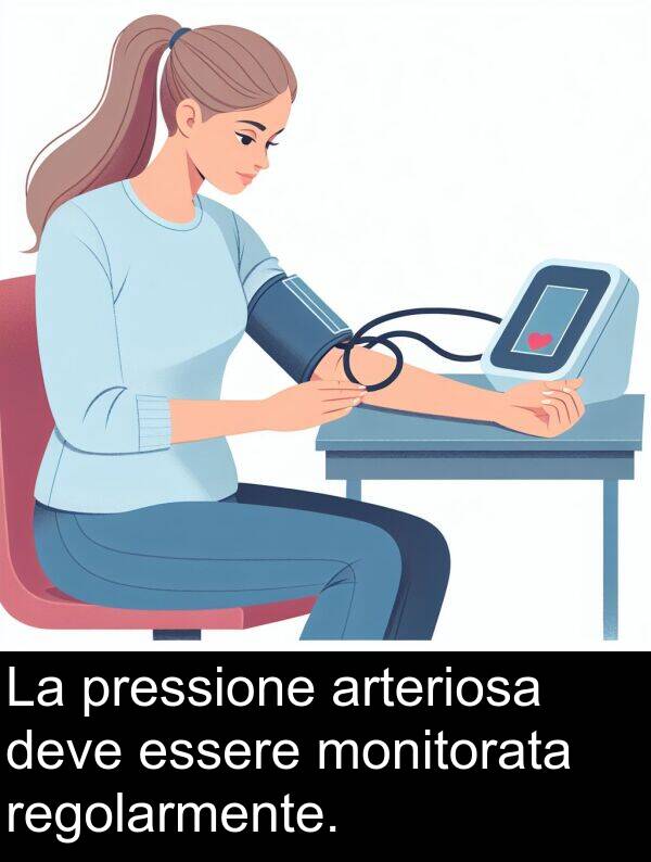 arteriosa: La pressione arteriosa deve essere monitorata regolarmente.