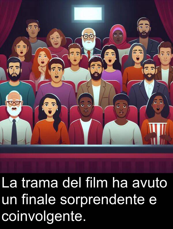finale: La trama del film ha avuto un finale sorprendente e coinvolgente.