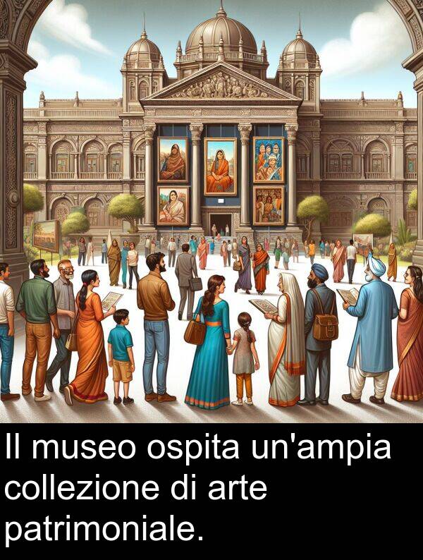 patrimoniale: Il museo ospita un'ampia collezione di arte patrimoniale.