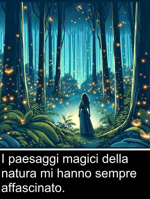 hanno: I paesaggi magici della natura mi hanno sempre affascinato.