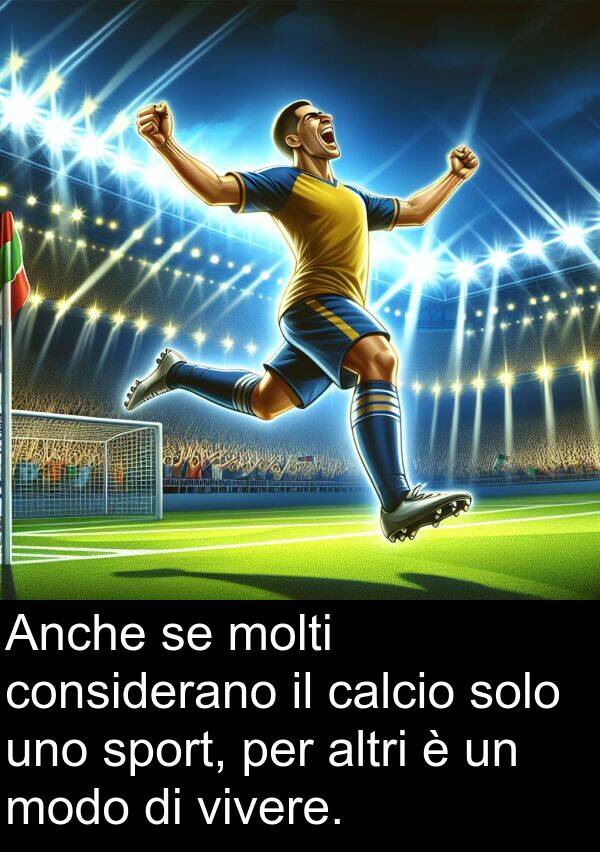 calcio: Anche se molti considerano il calcio solo uno sport, per altri è un modo di vivere.