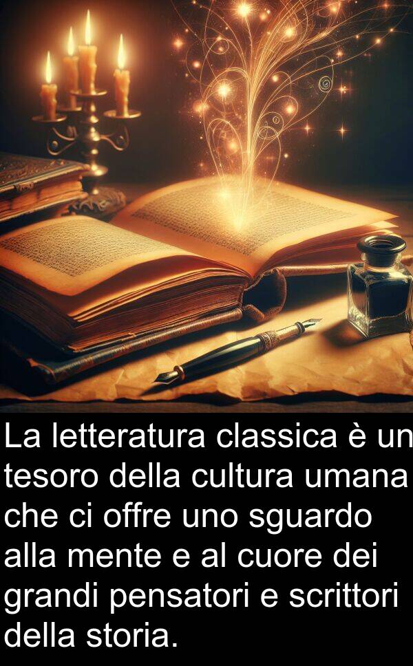 grandi: La letteratura classica è un tesoro della cultura umana che ci offre uno sguardo alla mente e al cuore dei grandi pensatori e scrittori della storia.