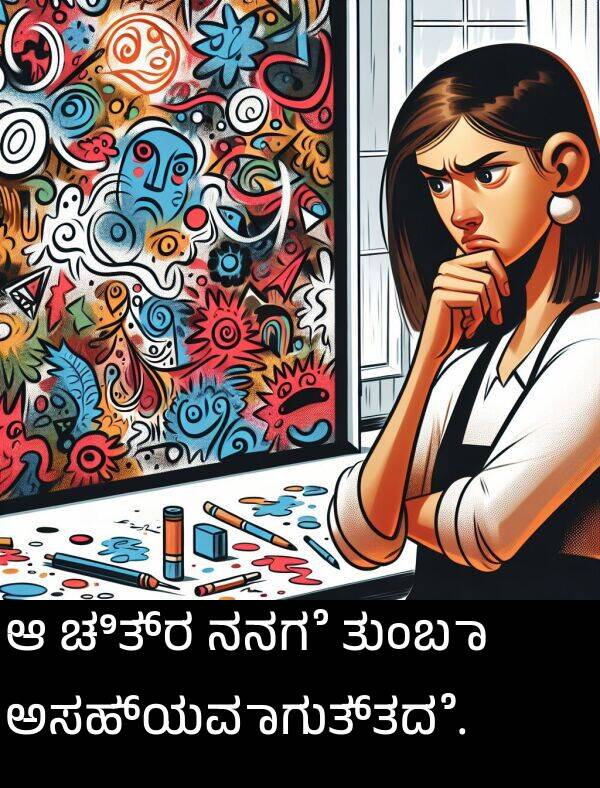 ತುಂಬಾ: ಆ ಚಿತ್ರ ನನಗೆ ತುಂಬಾ ಅಸಹ್ಯವಾಗುತ್ತದೆ.