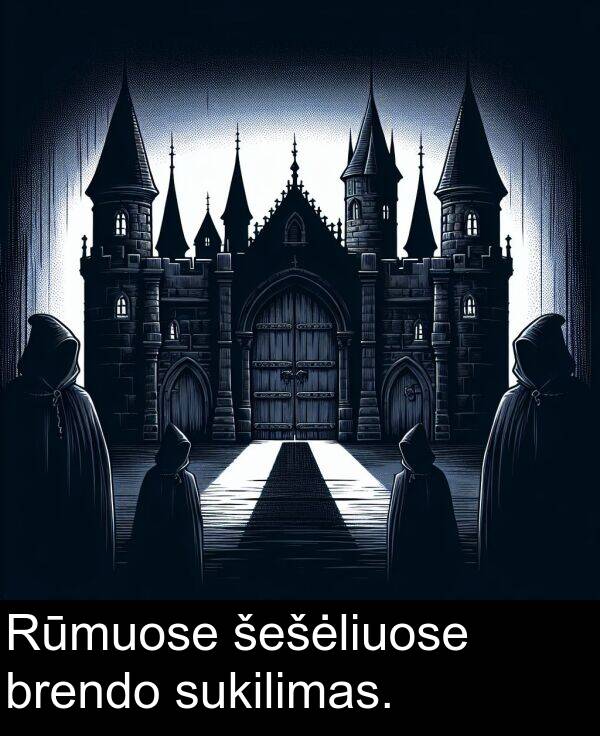 šešėliuose: Rūmuose šešėliuose brendo sukilimas.