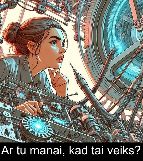manai: Ar tu manai, kad tai veiks?