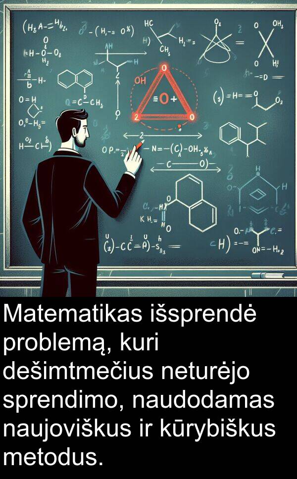naudodamas: Matematikas išsprendė problemą, kuri dešimtmečius neturėjo sprendimo, naudodamas naujoviškus ir kūrybiškus metodus.