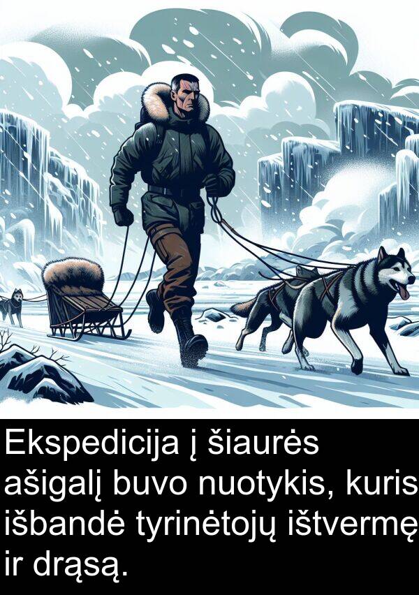 tyrinėtojų: Ekspedicija į šiaurės ašigalį buvo nuotykis, kuris išbandė tyrinėtojų ištvermę ir drąsą.