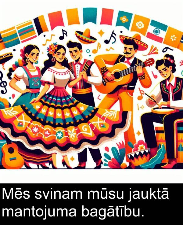 jauktā: Mēs svinam mūsu jauktā mantojuma bagātību.