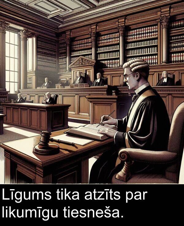 par: Līgums tika atzīts par likumīgu tiesneša.
