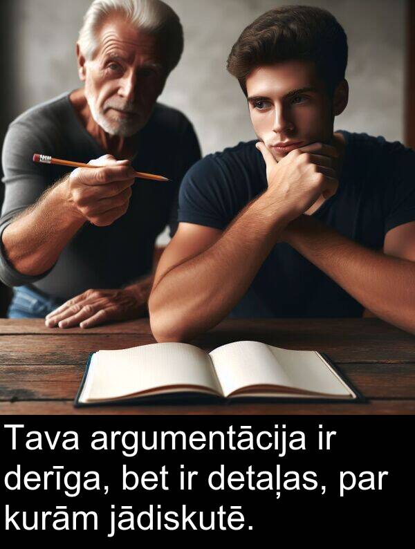 kurām: Tava argumentācija ir derīga, bet ir detaļas, par kurām jādiskutē.