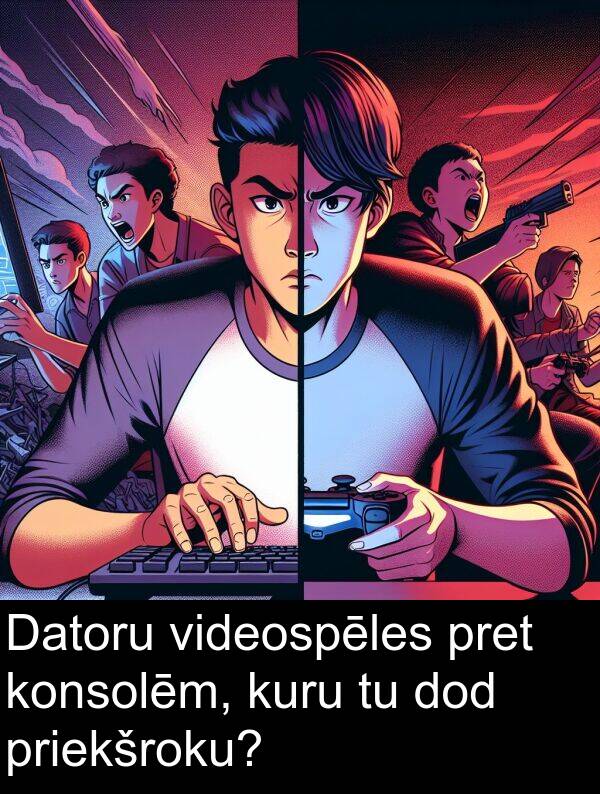 kuru: Datoru videospēles pret konsolēm, kuru tu dod priekšroku?