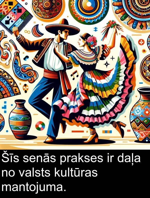kultūras: Šīs senās prakses ir daļa no valsts kultūras mantojuma.
