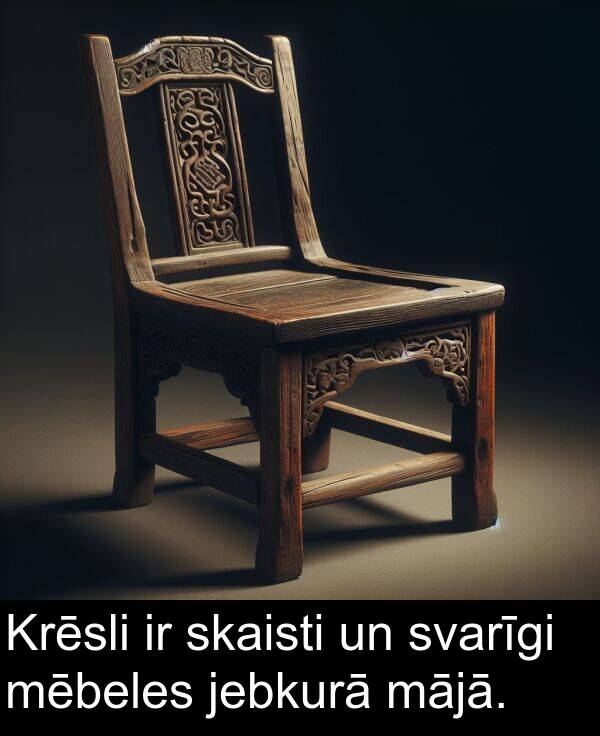 mājā: Krēsli ir skaisti un svarīgi mēbeles jebkurā mājā.
