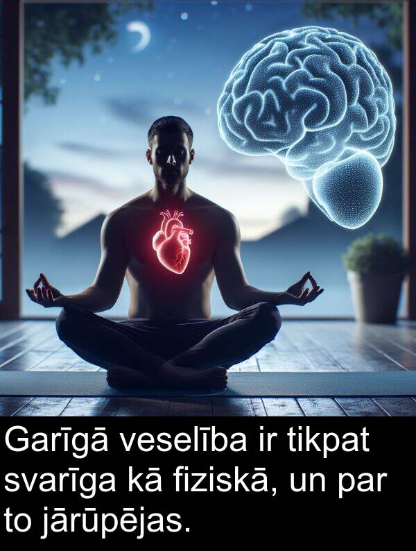 jārūpējas: Garīgā veselība ir tikpat svarīga kā fiziskā, un par to jārūpējas.