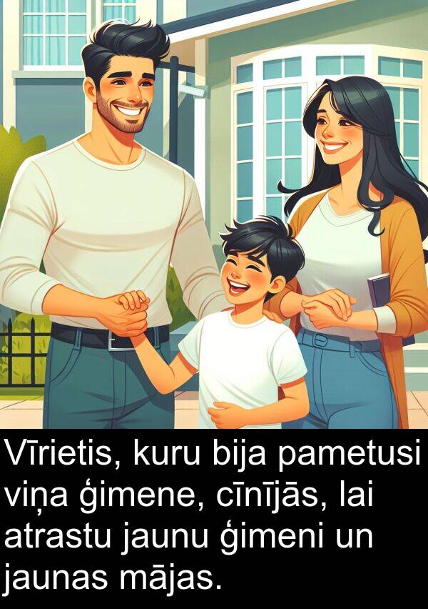 kuru: Vīrietis, kuru bija pametusi viņa ģimene, cīnījās, lai atrastu jaunu ģimeni un jaunas mājas.