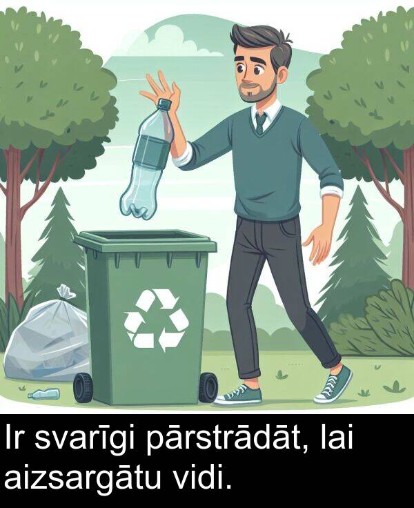 svarīgi: Ir svarīgi pārstrādāt, lai aizsargātu vidi.