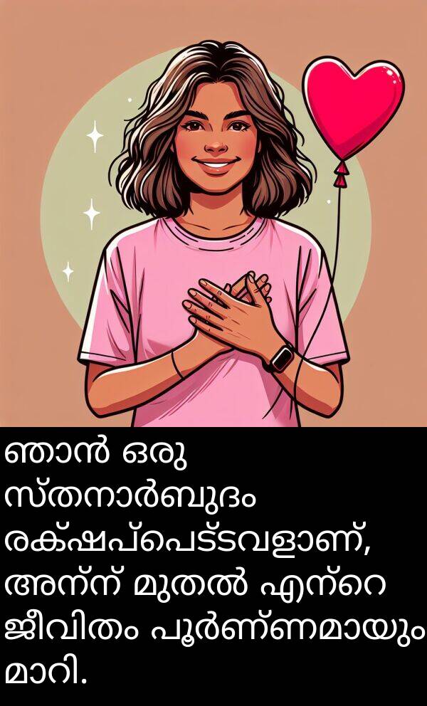 അന്ന്: ഞാൻ ഒരു സ്തനാർബുദം രക്ഷപ്പെട്ടവളാണ്, അന്ന് മുതൽ എന്റെ ജീവിതം പൂർണ്ണമായും മാറി.