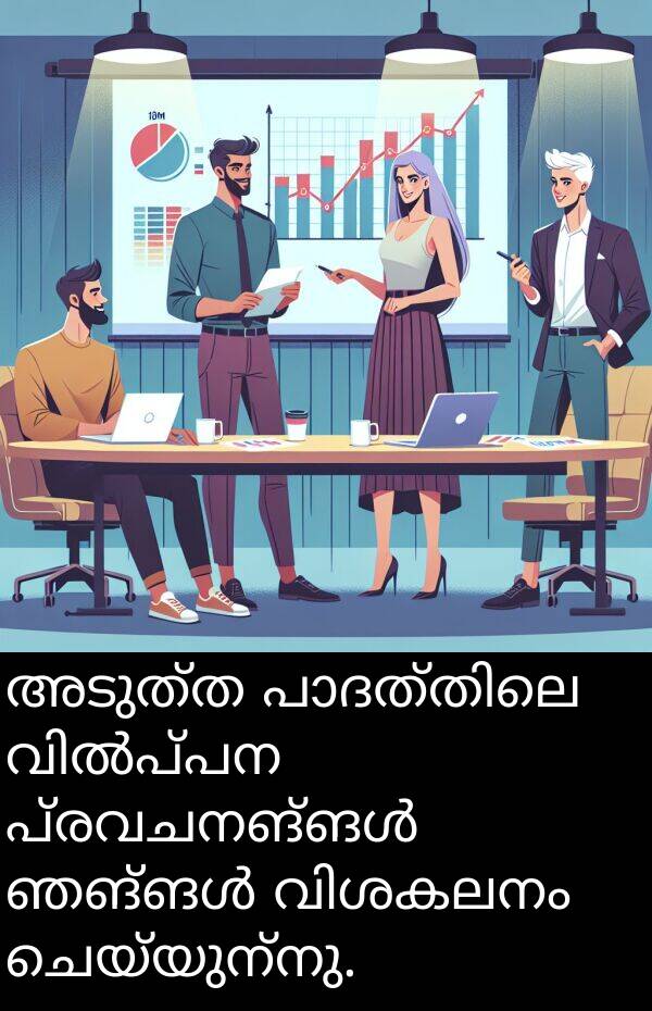 ചെയ്യുന്നു: അടുത്ത പാദത്തിലെ വിൽപ്പന പ്രവചനങ്ങൾ ഞങ്ങൾ വിശകലനം ചെയ്യുന്നു.