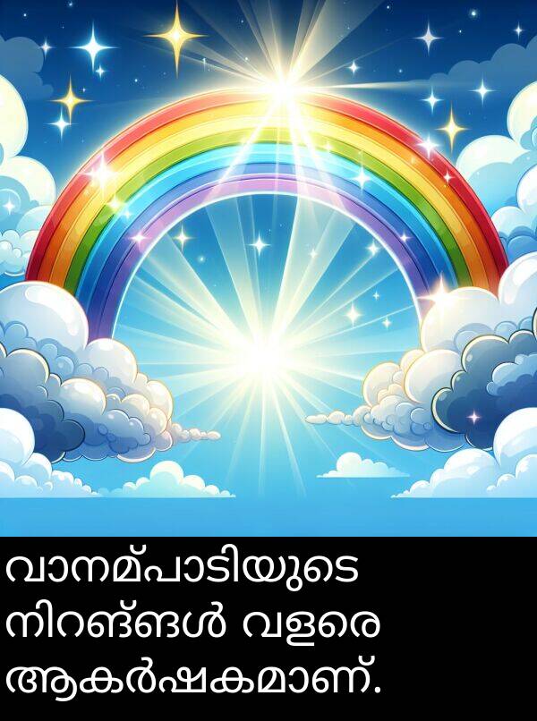 വളരെ: വാനമ്പാടിയുടെ നിറങ്ങൾ വളരെ ആകർഷകമാണ്.
