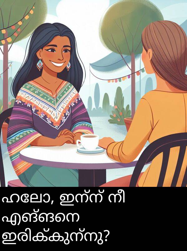 ഹലോ: ഹലോ, ഇന്ന് നീ എങ്ങനെ ഇരിക്കുന്നു?