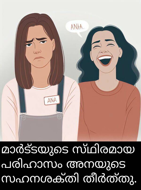 അനയുടെ: മാർട്ടയുടെ സ്ഥിരമായ പരിഹാസം അനയുടെ സഹനശക്തി തീർത്തു.