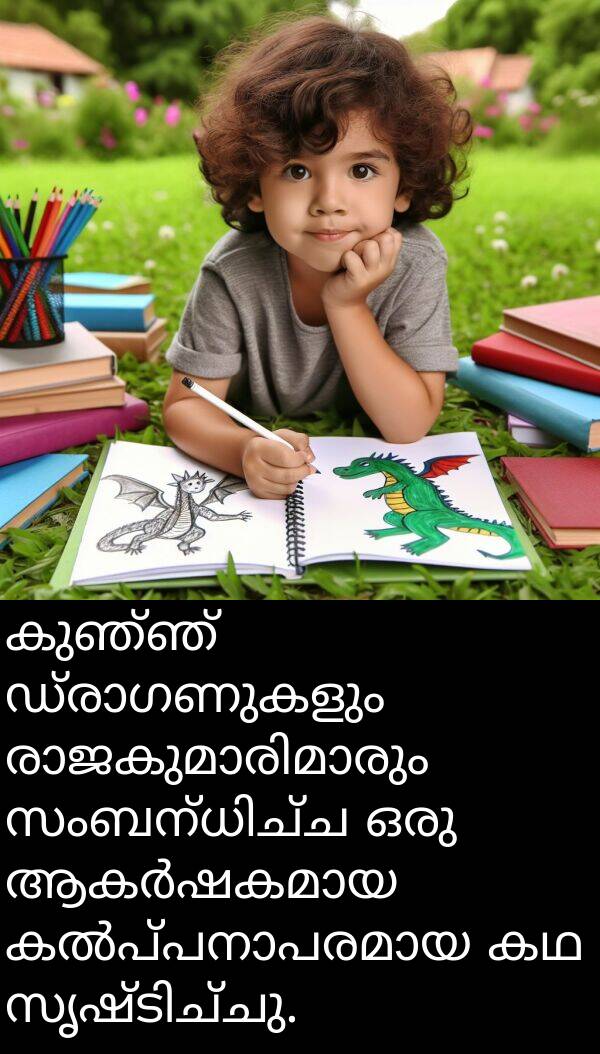 കുഞ്ഞ്: കുഞ്ഞ് ഡ്രാഗണുകളും രാജകുമാരിമാരും സംബന്ധിച്ച ഒരു ആകർഷകമായ കൽപ്പനാപരമായ കഥ സൃഷ്ടിച്ചു.
