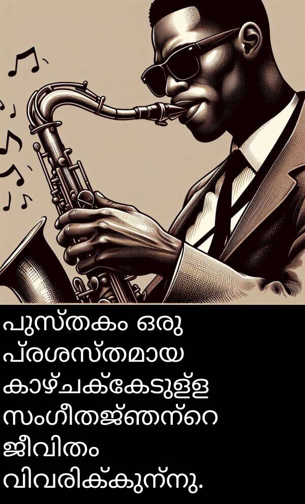 പുസ്തകം: പുസ്തകം ഒരു പ്രശസ്തമായ കാഴ്ചക്കേടുള്ള സംഗീതജ്ഞന്റെ ജീവിതം വിവരിക്കുന്നു.