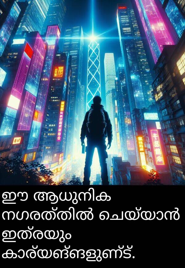 ഇത്രയും: ഈ ആധുനിക നഗരത്തിൽ ചെയ്യാൻ ഇത്രയും കാര്യങ്ങളുണ്ട്.